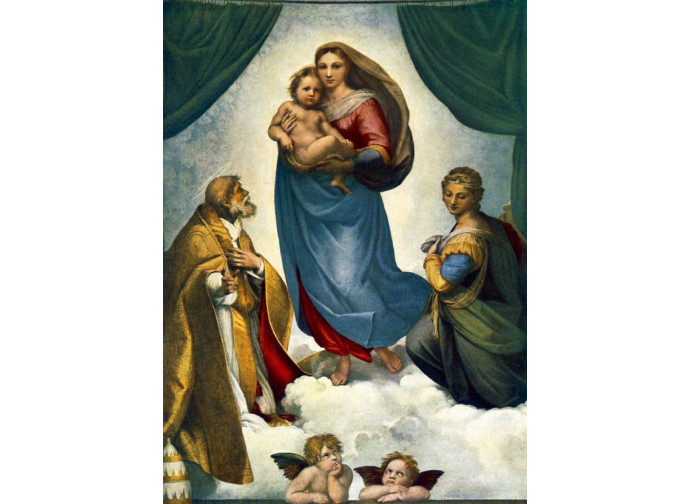 Raffaello Sanzio, Madonna Sistina Raffaello Sanzio, Madonna Sistina